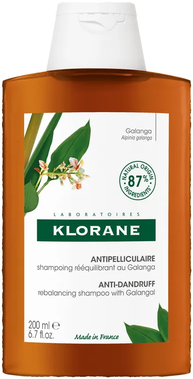 Klorane Balansherstellende Behandelende Antiroosshampoo Galanga 200 ml