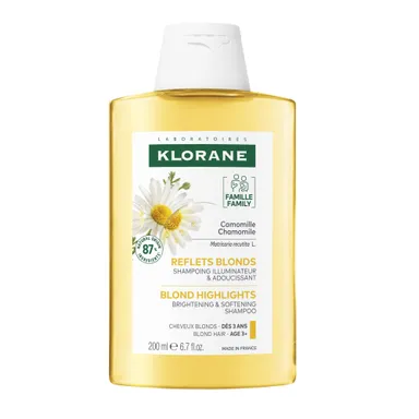Klorane Camomille Shampooing Reflets Blonds 200Ml