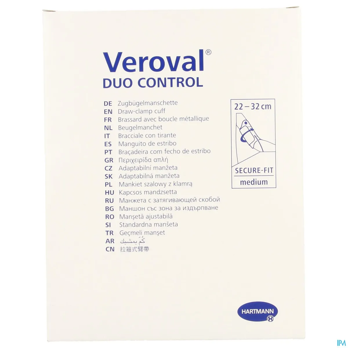 Veroval Duo-Control Zachte Armband 22-32 cm 9255310