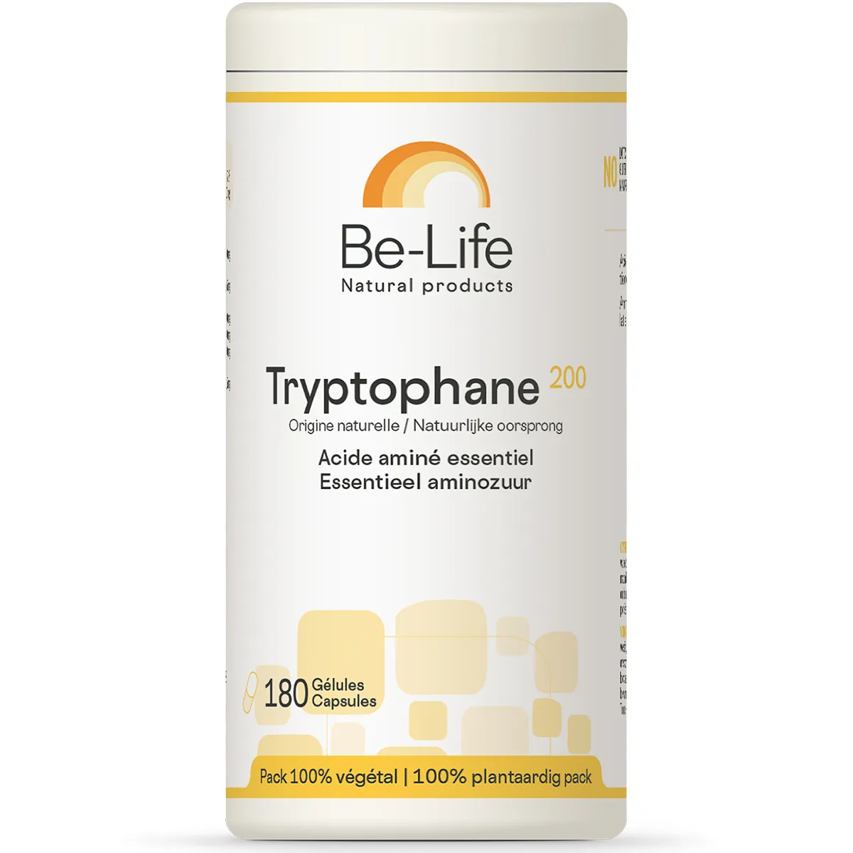 Be Life Tryptofaan 200 180 Capsules