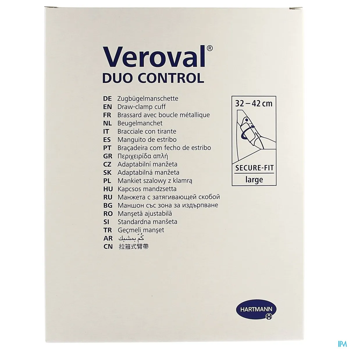 Veroval Duo-Control Zachte Armband 32-42 cm 9255320