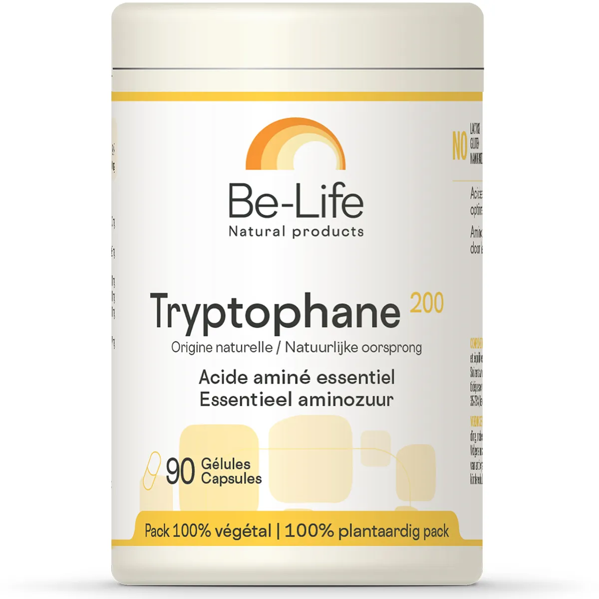 Be Life Tryptophane 200 90 Gélules