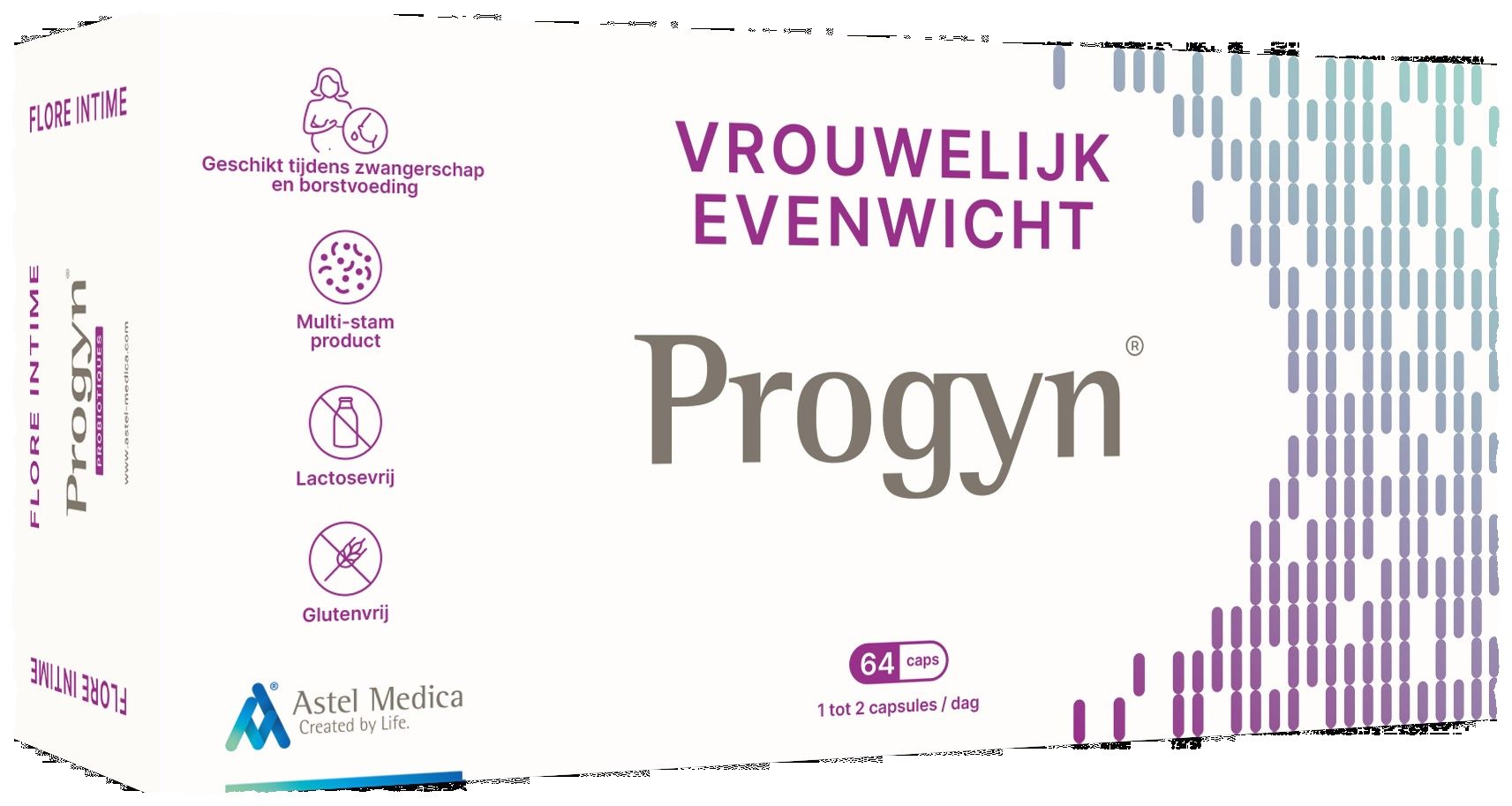 Progyn 64 Capsules - Urinair comfort | Online parafarmacie - Medi-Market