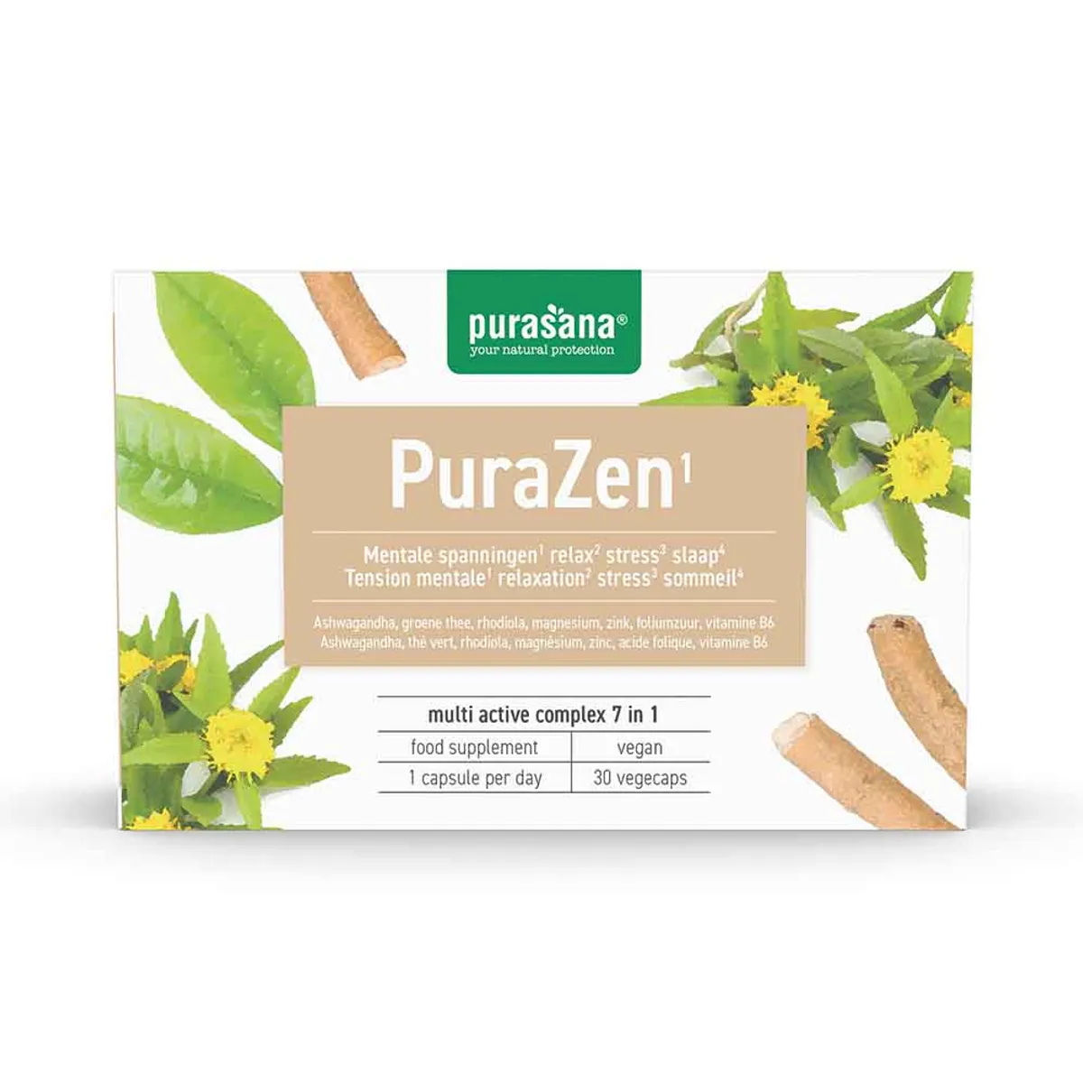 Purasana PuraZen Vegan 30 Capsules