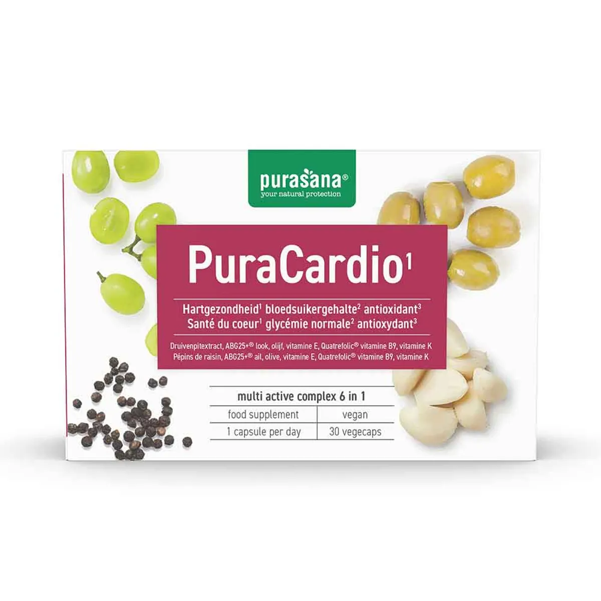Purasana PuraCardio 30 Capsules