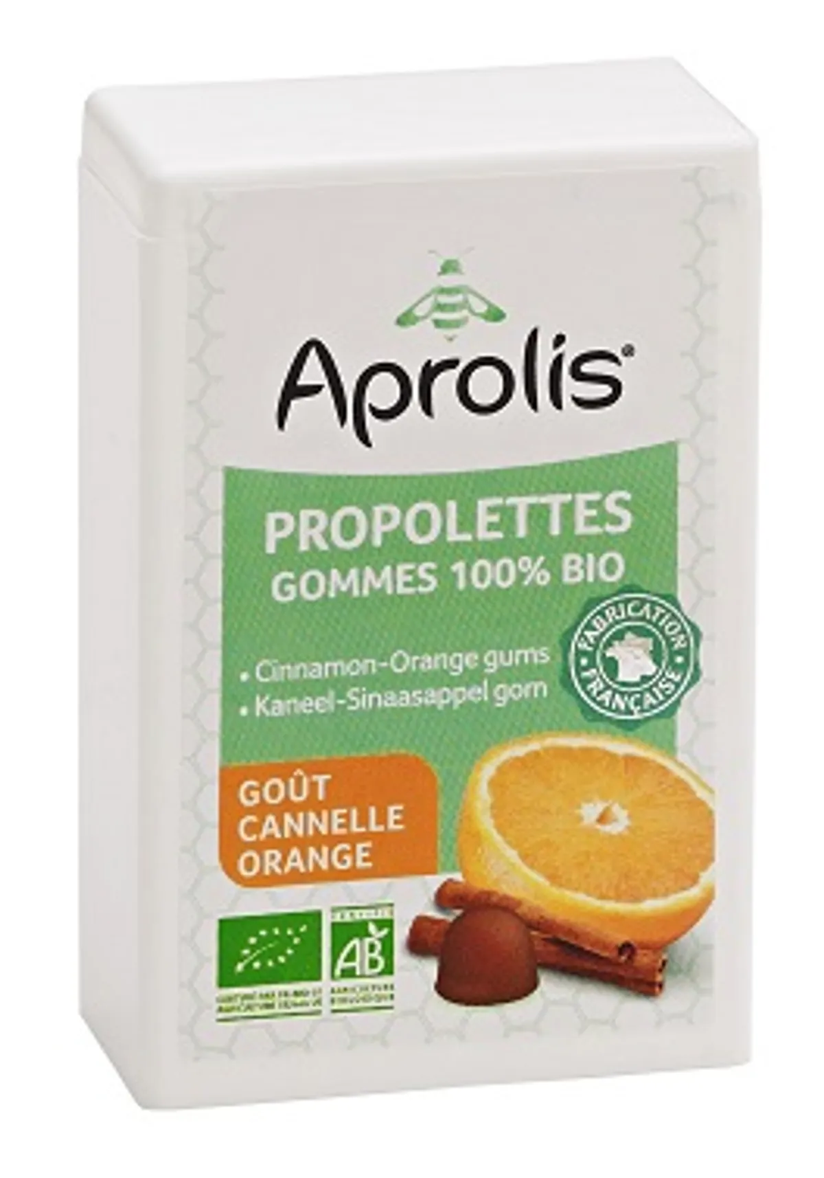 Aprolis Propolettes Kaneel-Sinaas Bio Gom 50g
