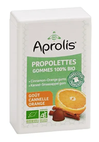 Aprolis Propolettes Kaneel-Sinaas Bio Gom 50g