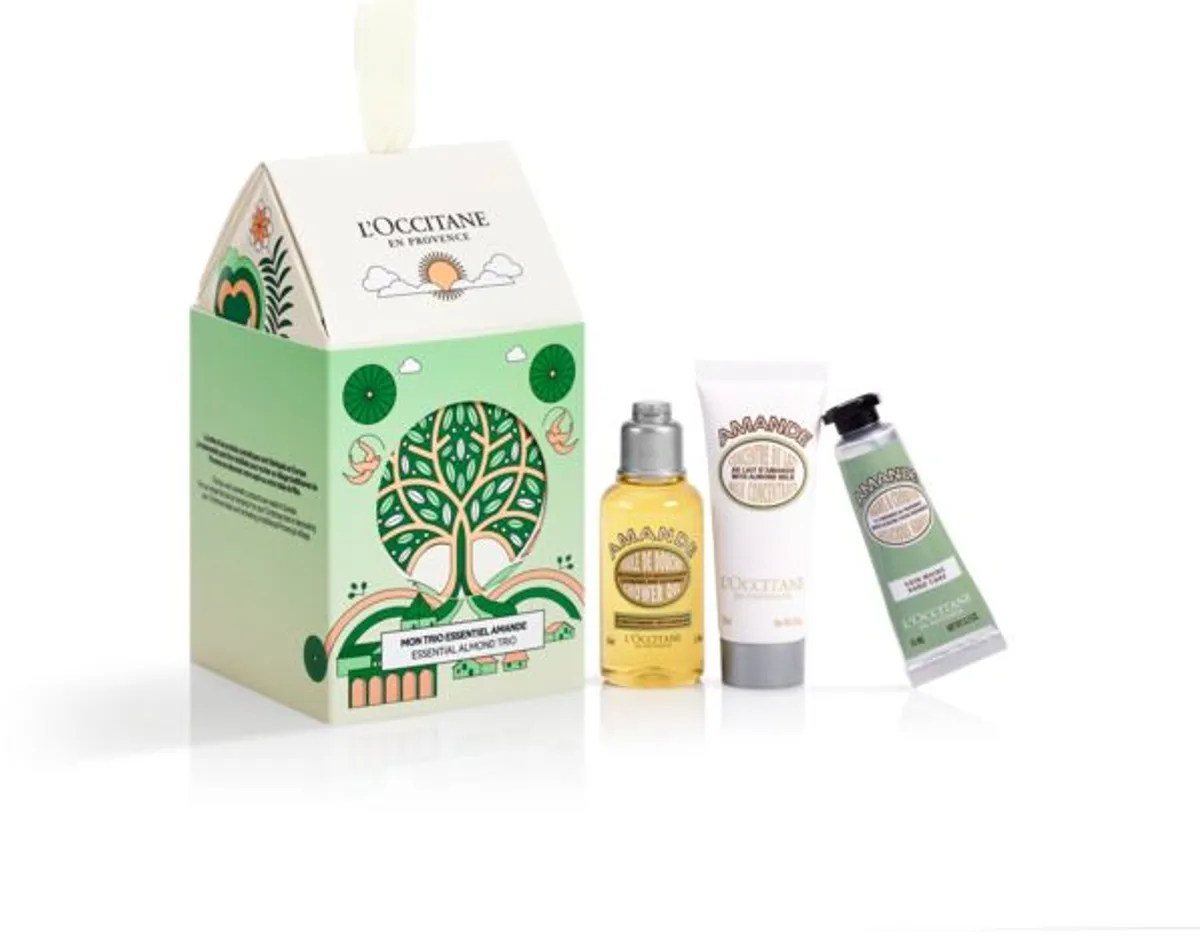 L'Occitane Coffret Trio Essentiel Amande 3 Produits