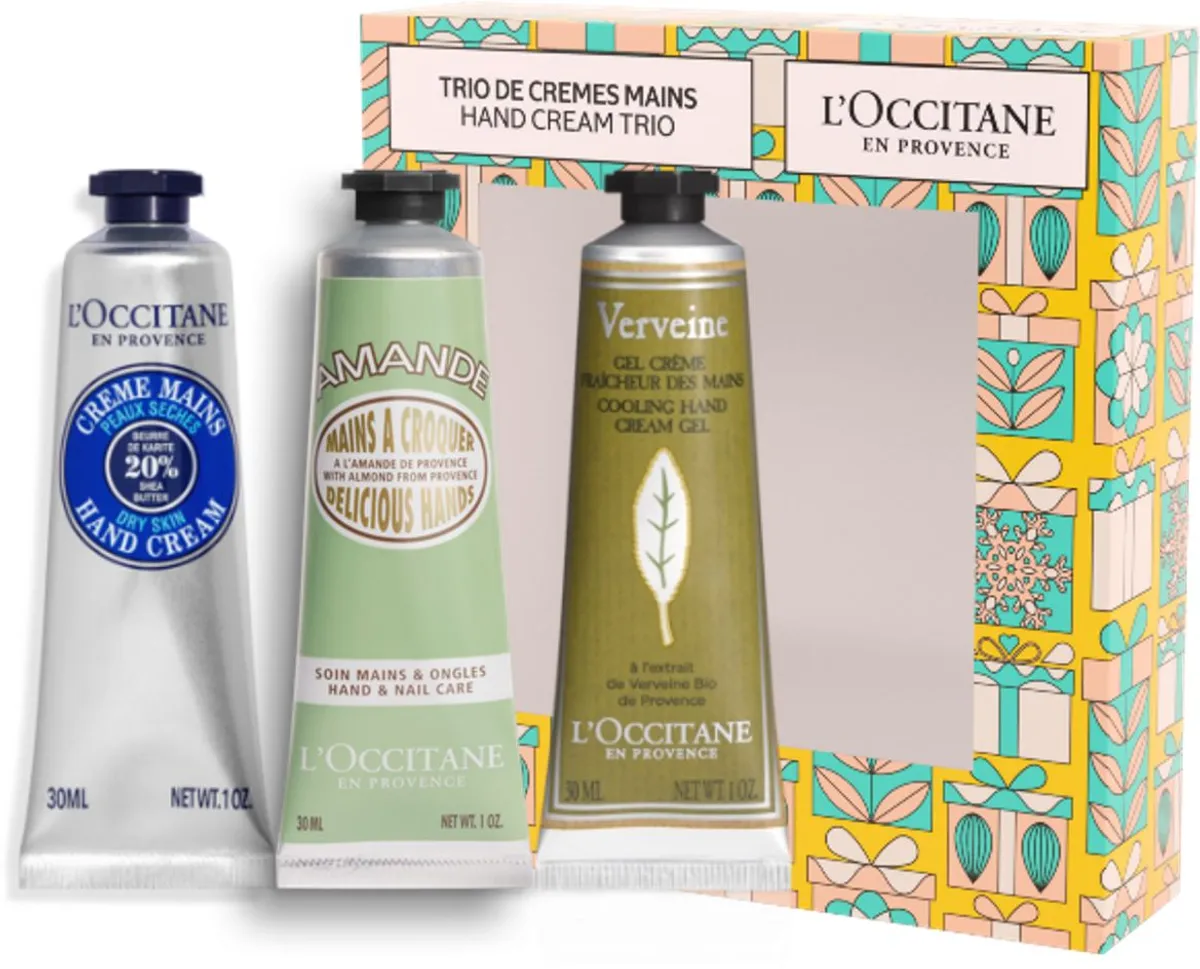 L'Occitane Coffret Trio De Crèmes Mains 3 Produits