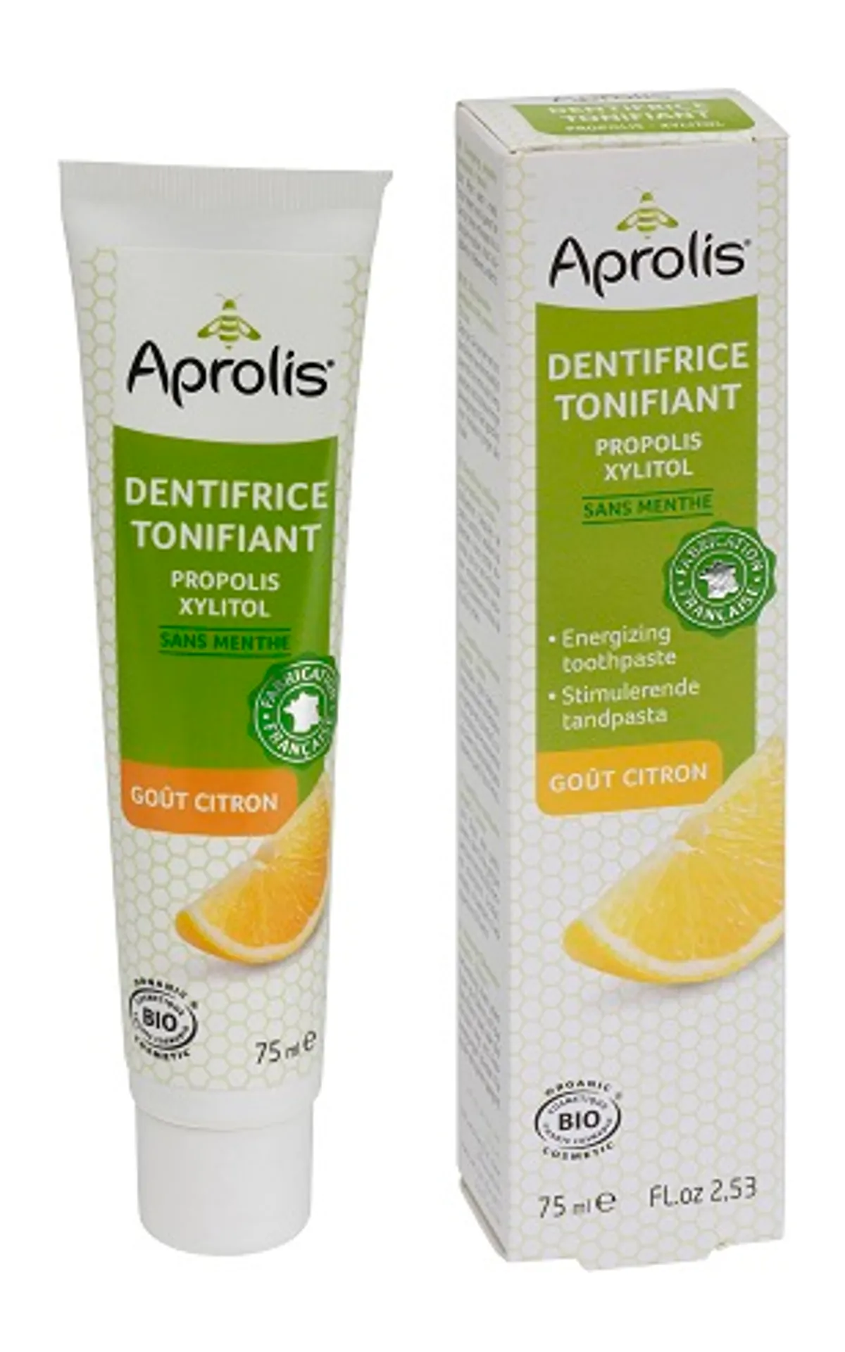 Aprolis Dentifrice Tonifiant Bio 75ml