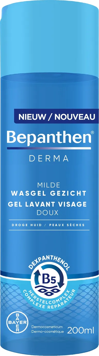 Bepanthen Derma Milde Reinigingsgel Gezicht 200 ml