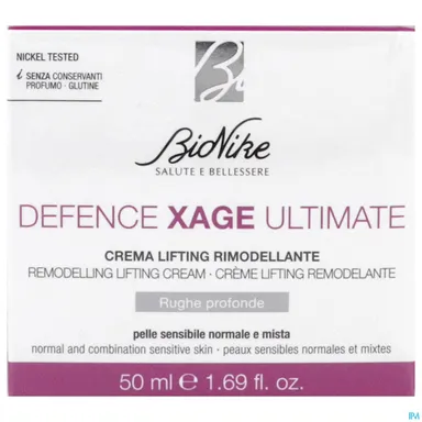 BioNike Defense Xage Ultimate Remodelling Lifting Cream 50 ml