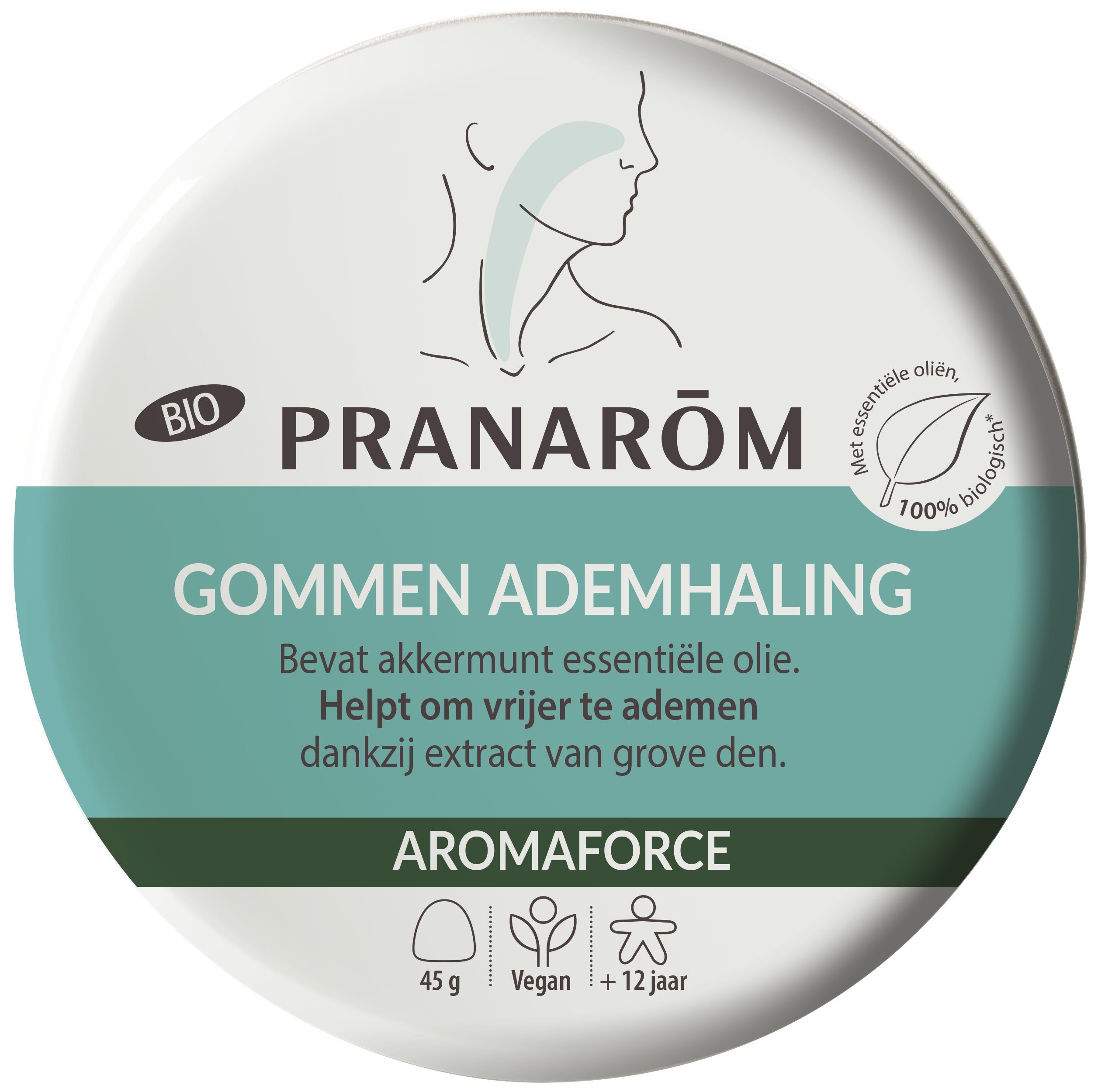 Pranarôm Aromaforce Gummies Ademhaling 45 g - Pranarôm