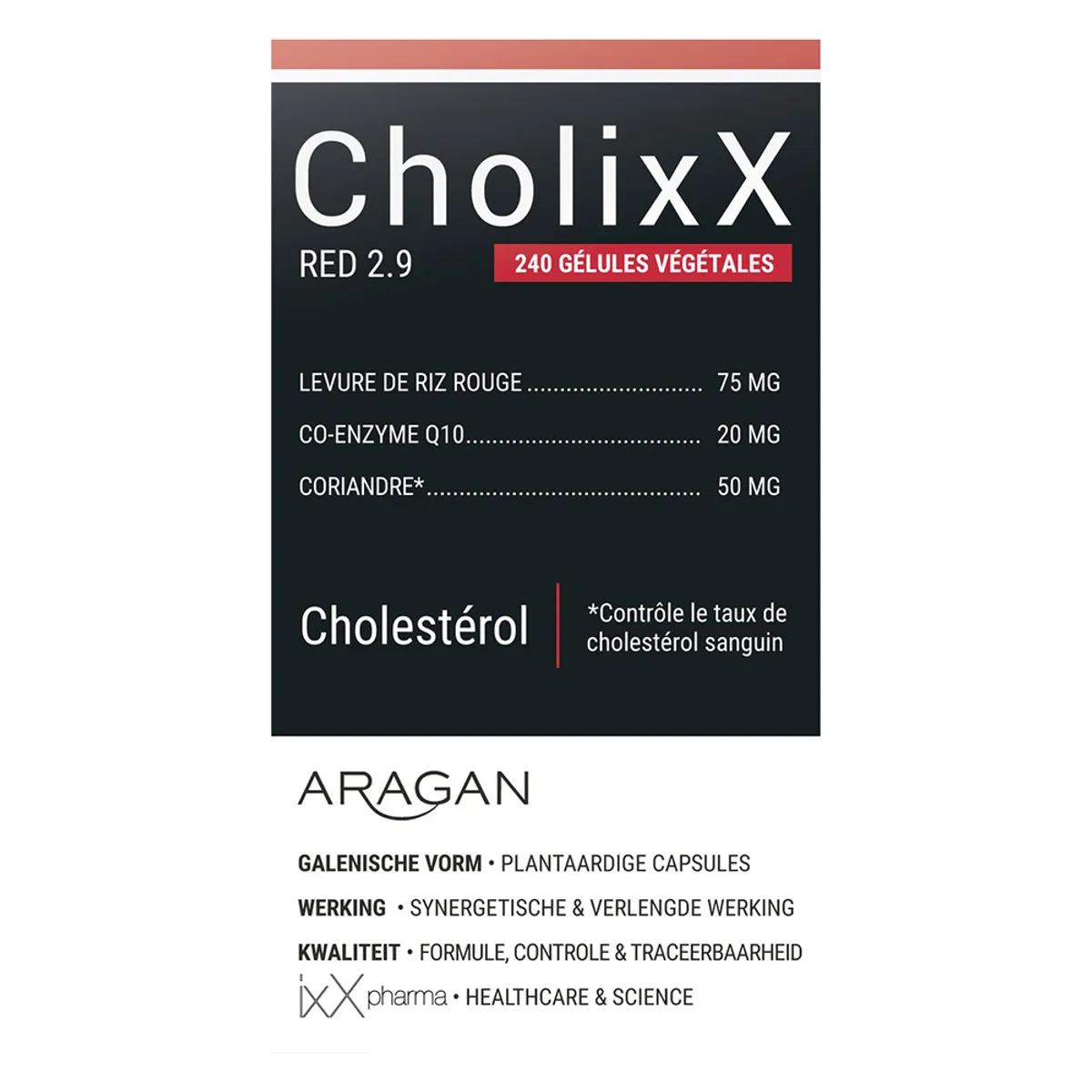 CholixX RED 2.9 240 Capsules