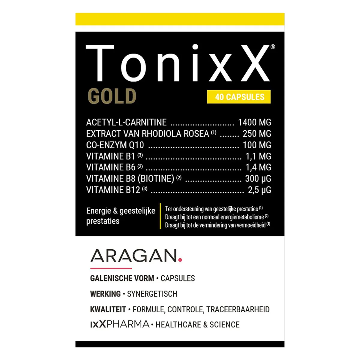 TonixX Gold 40 Capsules
