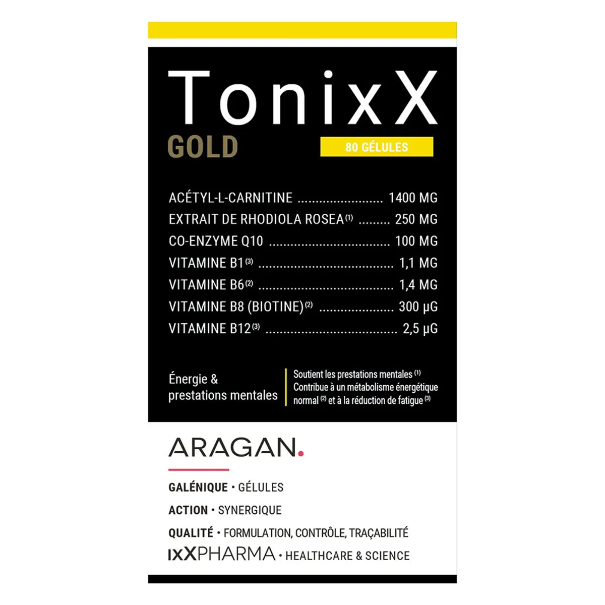TonixX Gold 80 Capsules