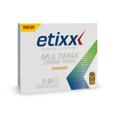 Etixx Multimax Drink Tabs Orange 3x10 Comprimés