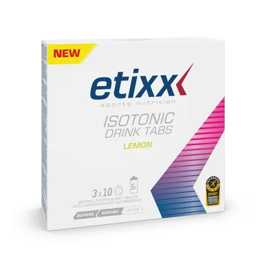 Etixx Isotonic Drink Tabs Lemon 3x10 Bruistabletten