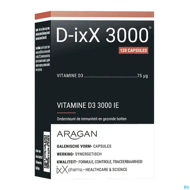 D-ixX 3000 120 Capsules