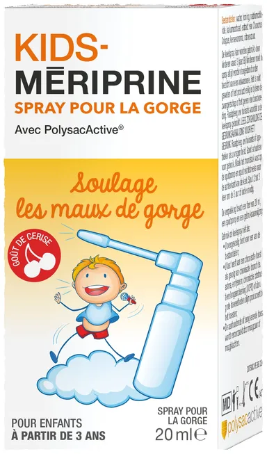 Kids Mériprine Spray Pour La Gorge 20ml
