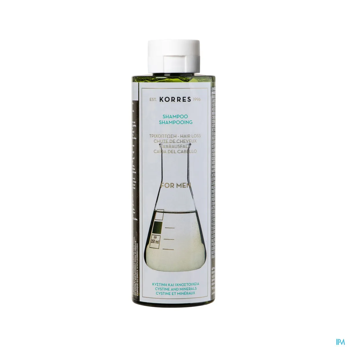 Korres Shampooing Chute de Cheveux homme 250ml