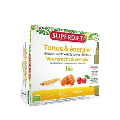 SuperDiet Tonus & Energie 20x15 ml