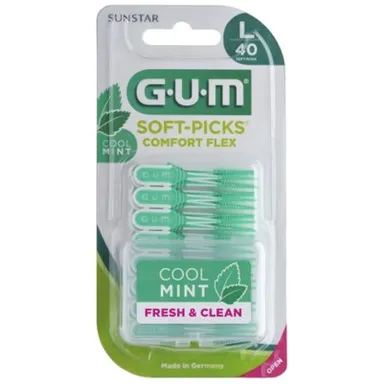 GUM Soft-Picks Pro Large 40 Stuks