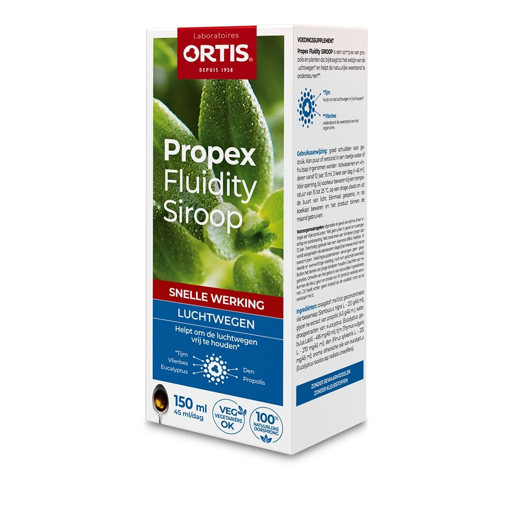 Ortis Propex Siroop Fluidity 150 ml - Ortis