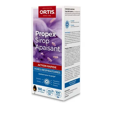 Ortis Propex Sirop Apaisant Voies Respiratoires 150ml