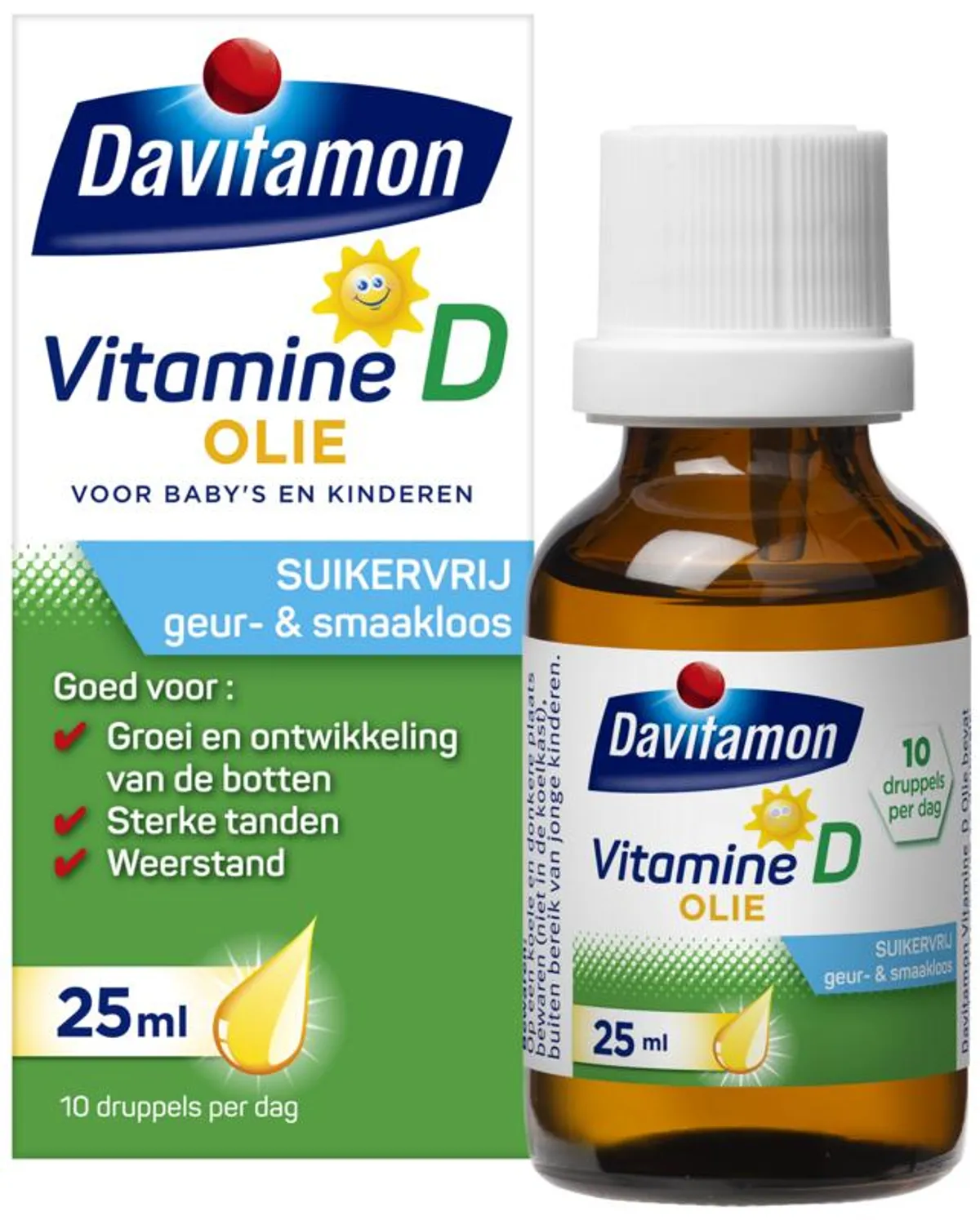 Davitamon Vitamine D Olie 90 IE 25 ml