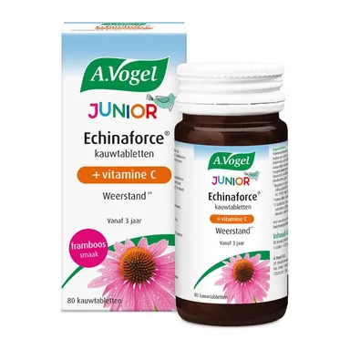 A.Vogel Junior Echinaforce + Vitamine C 80 Kauwtabletten