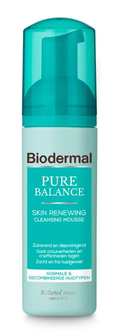 Biodermal Pure Balance Skin Renewing Reinigingsmousse 150 ml