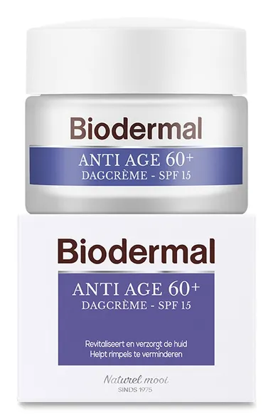 Biodermal Anti Age 60+ Dagcrème SPF15 50 ml