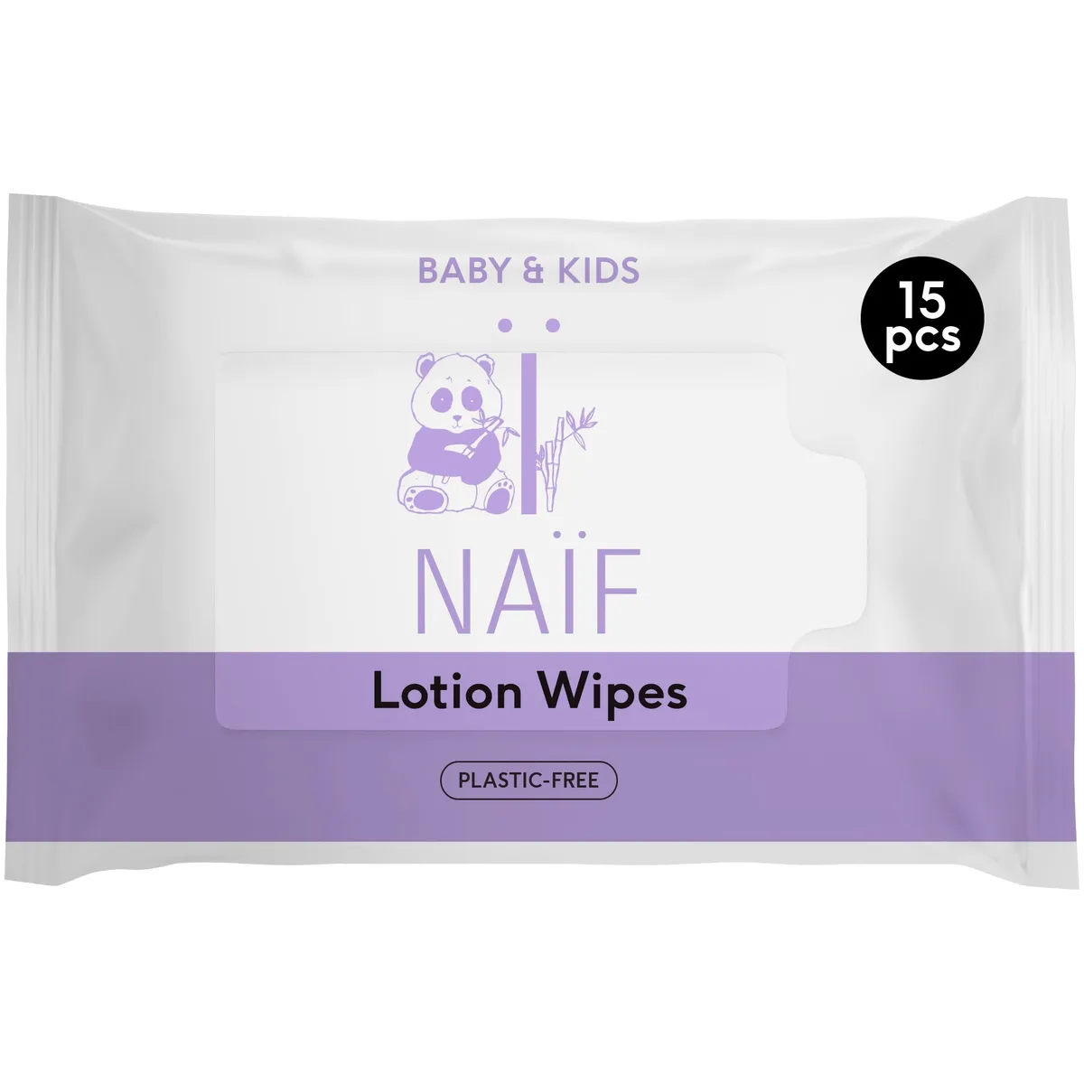 Naïf Baby&Kids Lingettes 15 Pièces