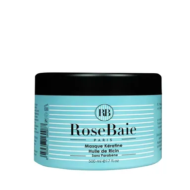 RoseBaie Masque Kératine x Huile de Ricin 500ml