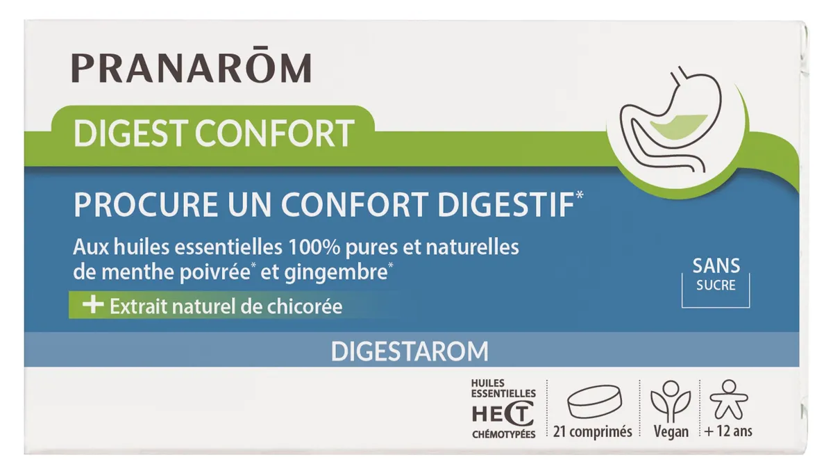 Pranarôm Digestarom Digest Confort 21 Comprimés