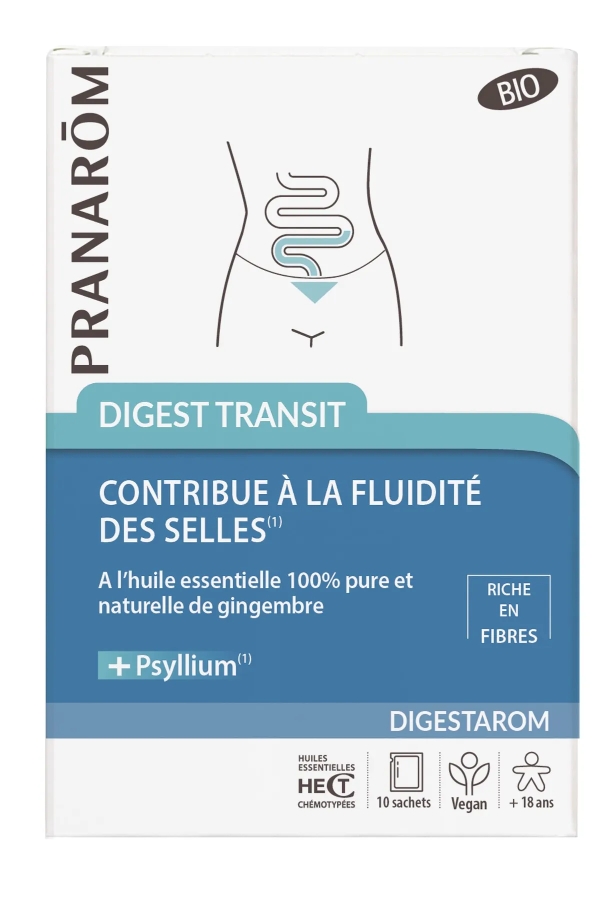 Pranarôm Digestarom Digest Transit Riche 10 sachets