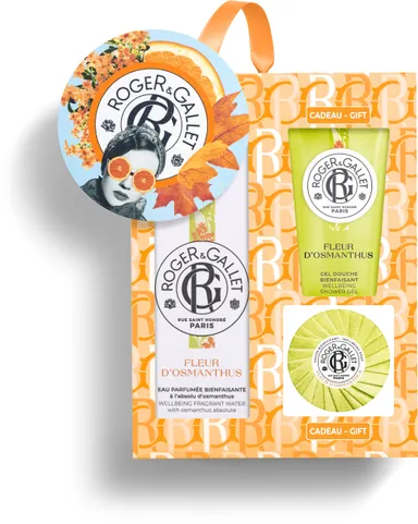 Roger&Gallet Coffret Fleur d'Osmanthus 3 Produits