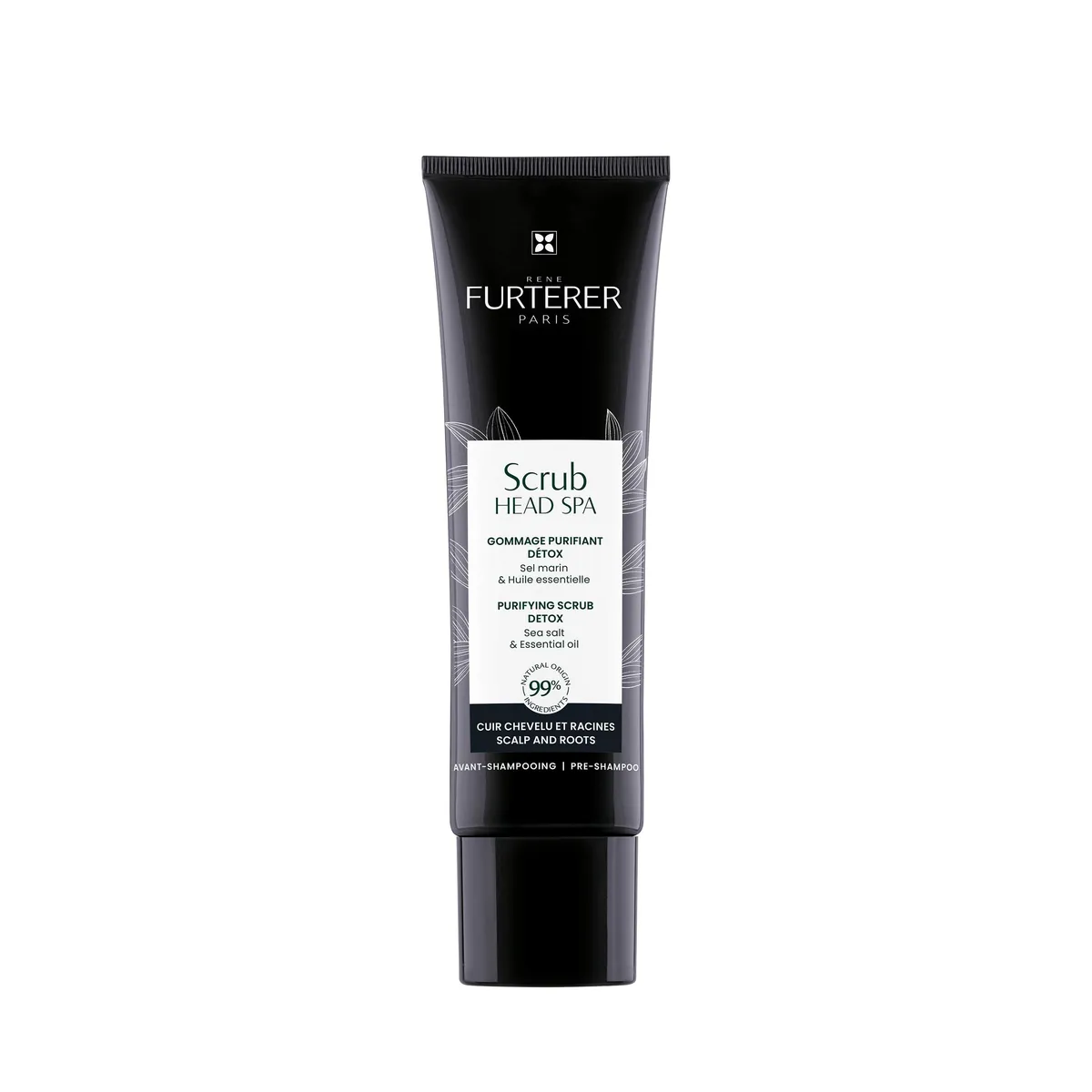 René Furterer Head Spa Scrub Gommage Purifiant Détox Cuir Chevelu & Racines 150Ml