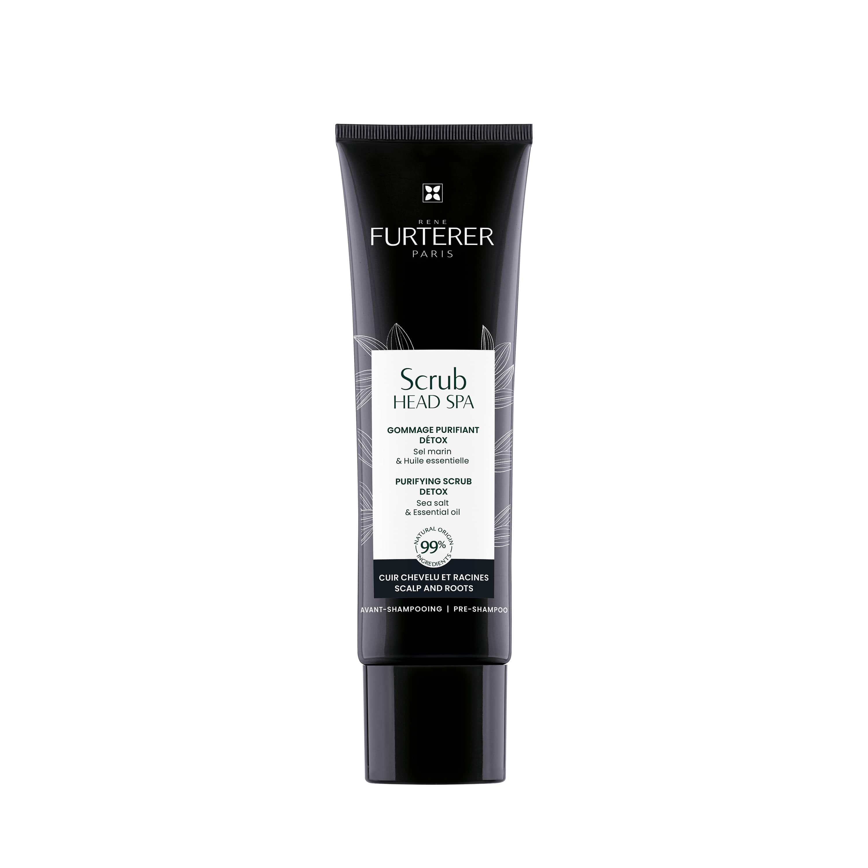 René Furterer Head Spa Scrub Zuiverende Detox Scrub Hoofdhuid & Haarwortels 150Ml - René Furterer