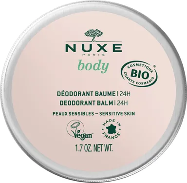 Nuxe Body Vaste Deodorant 24 uur Gevoelige Huid 50 g