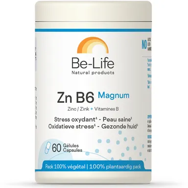 Be Life Zn B6 Magnum 60 Gélules