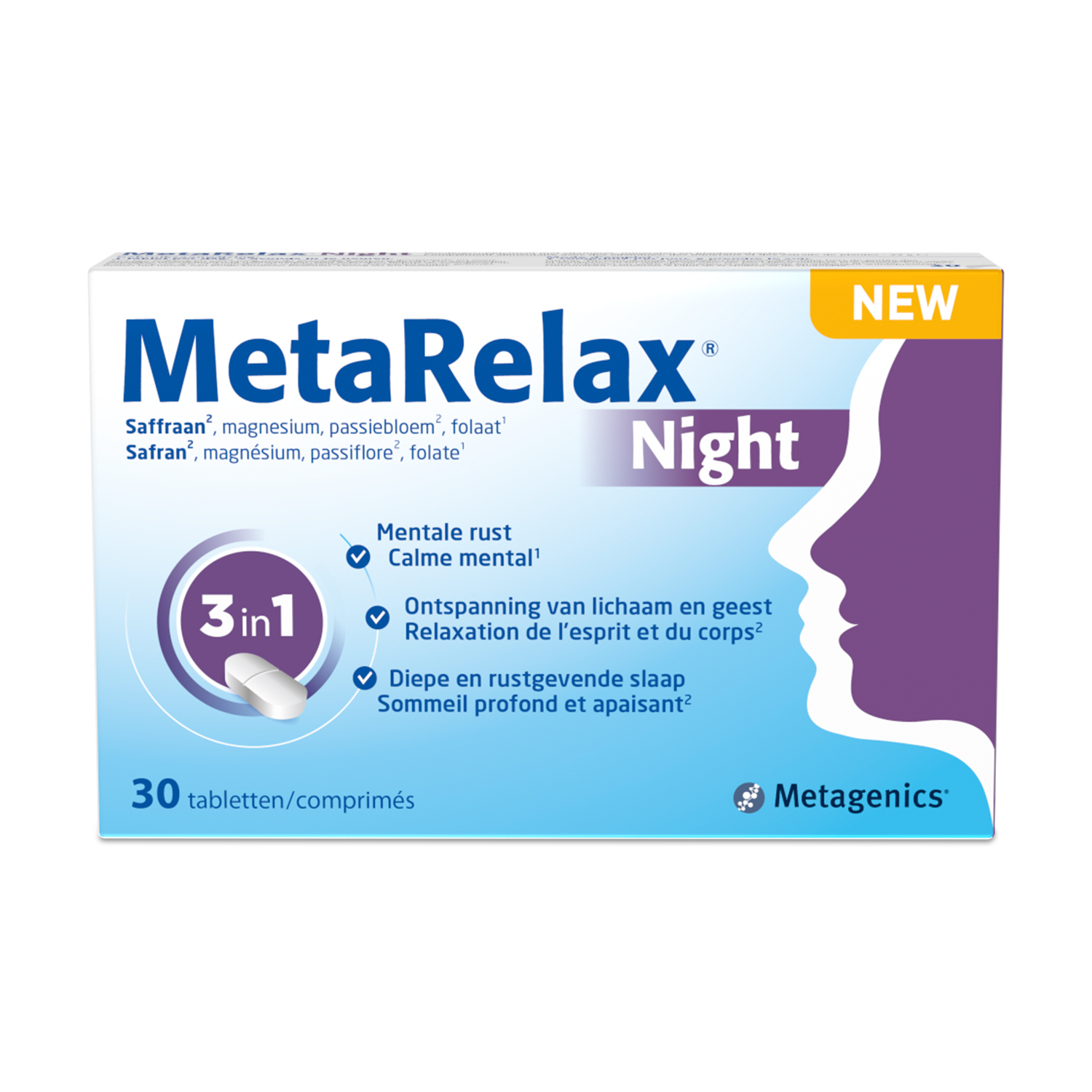 Metarelax Night 30 Tabletten - METAGENICS