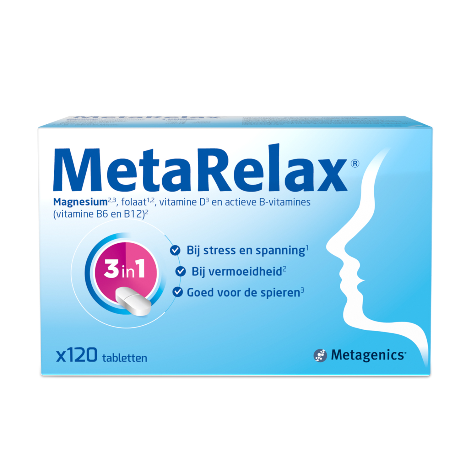 MetaRelax 120 Tabletten - METAGENICS
