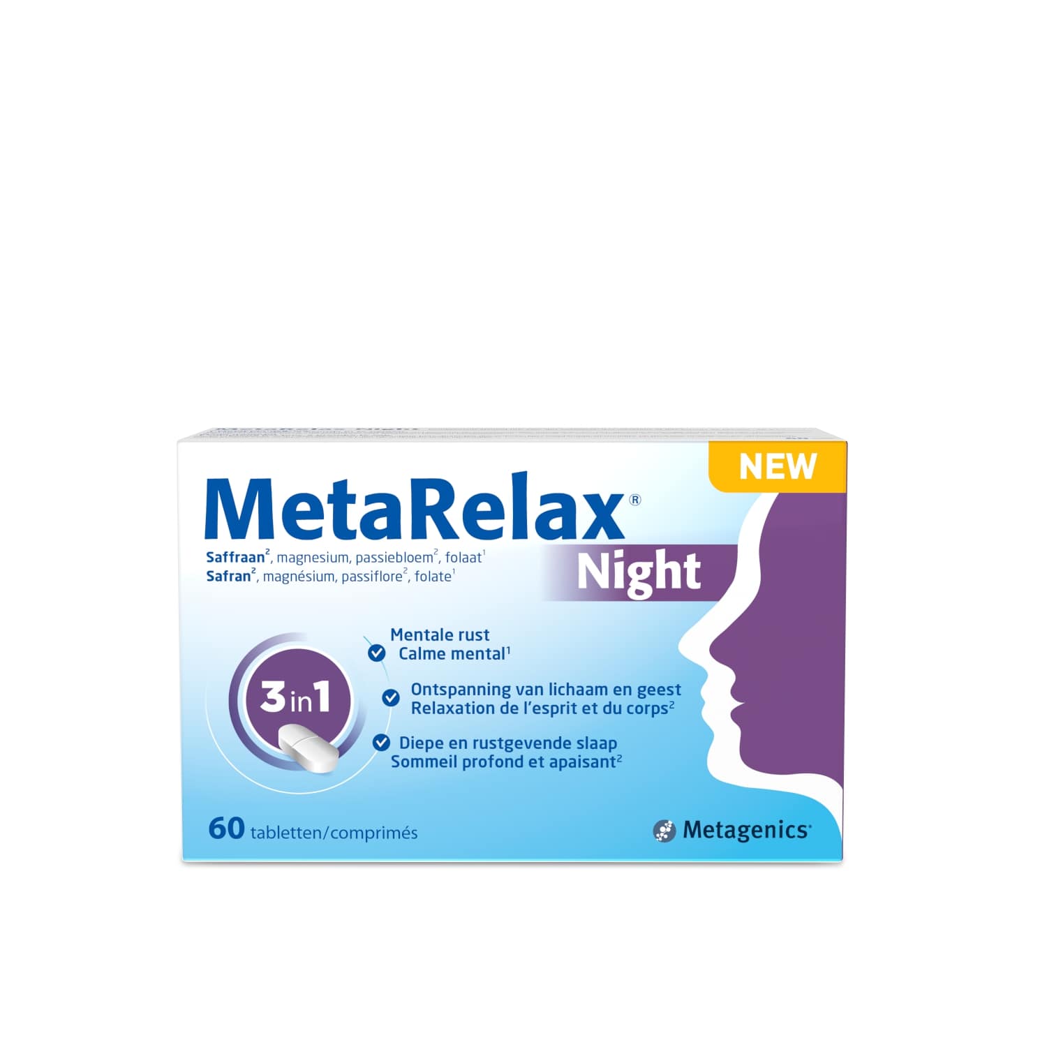 Metarelax Night 60 Tabletten - METAGENICS