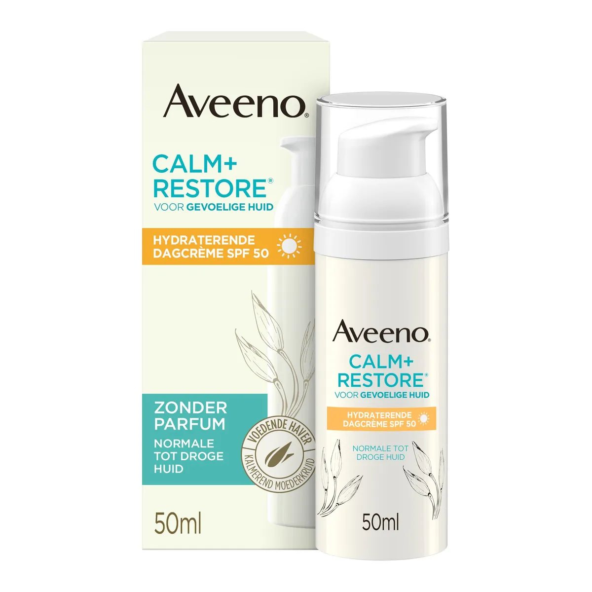 Aveeno Calm+Restore Hydraterende Lotion SPF50 50 ml