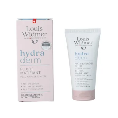 Louis Widmer Hydraderm Matterende Fluid Geparfumeerd 50 ml
