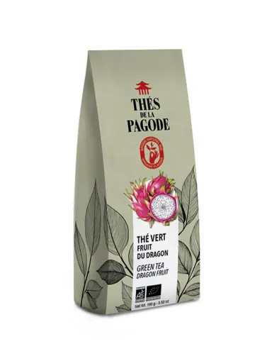 Thés De La Pagode Bio Groene Thee Bio Pitahaya 100 g