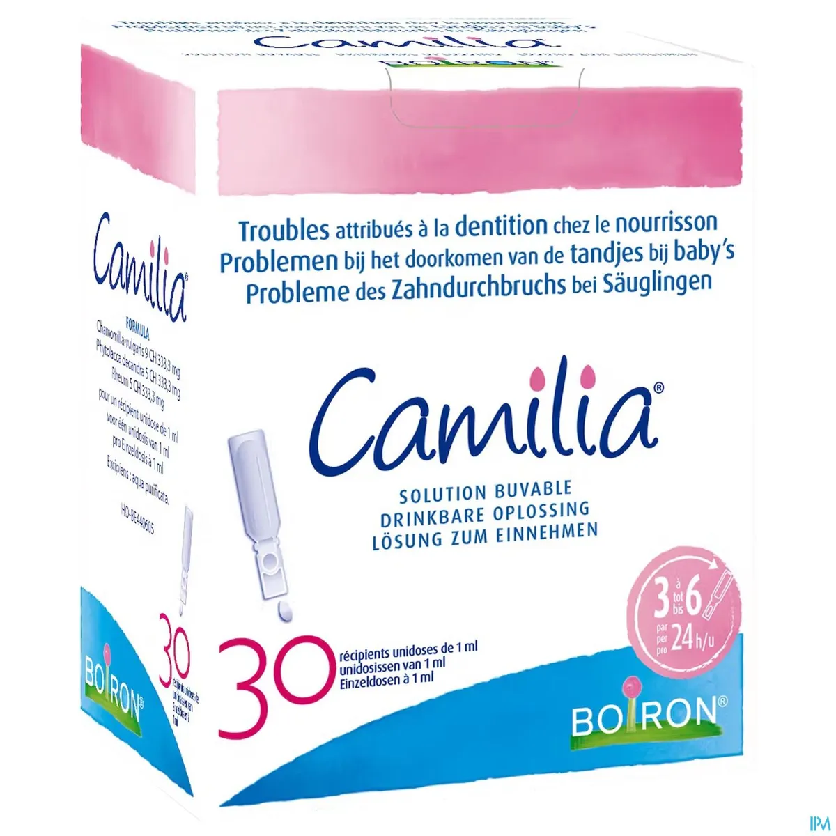 Camilia 30 Unidoses x1ml Boiron