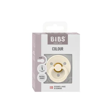 Bibs 1 Tétine Ivory Single Pack